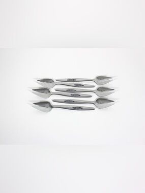 1960’s Vintage Stainless Steel Ice Cream Forks Set of Six Spork, Dessert Buffet